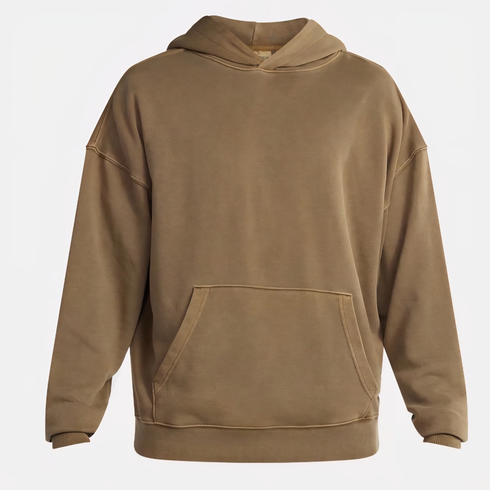 Men's Oversized Hoodie with Long Sleeves